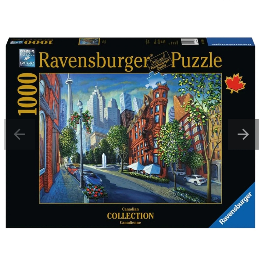 Ravensburger FLAT IRON Canadian Collection Puzzle - 1000 Pieces